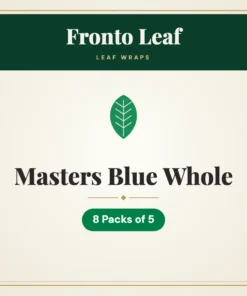 Fronto Leaf Masters Blue Whole Leaf Wraps – 8 Packs of 5