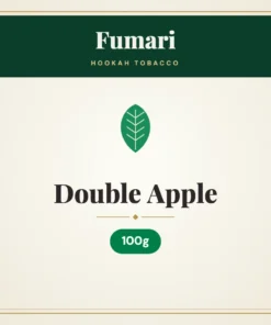 Fumari Double Apple Hookah Tobacco – 100g