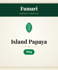 Fumari Island Papaya Hookah Tobacco – 100g
