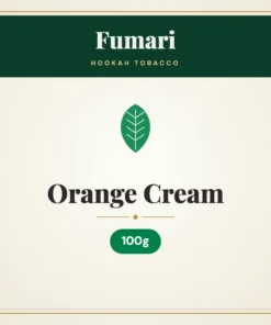 Fumari Orange Cream Hookah Tobacco – 100g