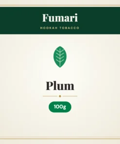 Fumari Plum Hookah Tobacco – 100g