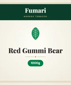 Fumari Red Gummi Bear Hookah Tobacco 1000g