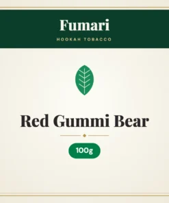 Fumari Red Gummi Bear Hookah Tobacco 100g