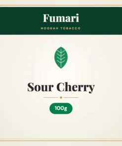Fumari Sour Cherry Hookah Tobacco – 100g