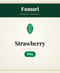 Fumari Strawberry Hookah Tobacco – 100g