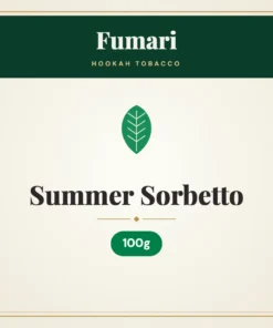Fumari Summer Sorbetto Hookah Tobacco – 100g