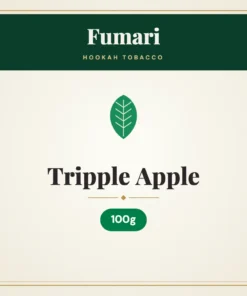 Fumari Tripple Apple Hookah Tobacco – 100g