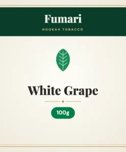 Fumari White Grape Hookah Tobacco – 100g