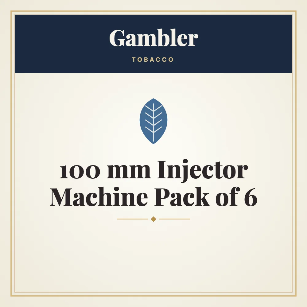 Gambler 100 mm Injector Machine Pack of 6 1 Gambler 100 mm Injector Machine Pack of 6