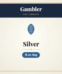 Gambler Silver Pipe Tobacco 16 oz. Bag