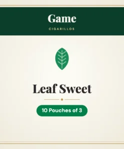 Game Leaf Sweet Cigarillos – 10 Pouches of 3