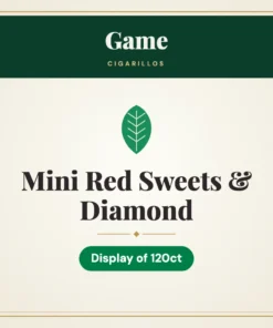 Game Mini Red Sweets & Diamond Cigarillos – Display of 120ct