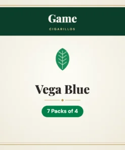 Game Vega Blue Cigarillos – 7 Packs of 4