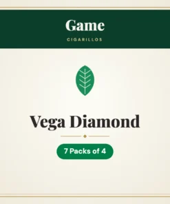 Game Vega Diamond Cigarillos – 7 Packs of 4