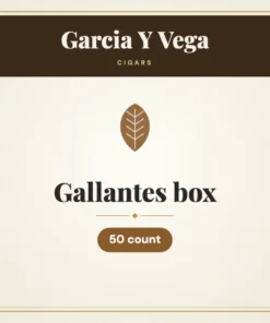 Garcia Y Vega Gallantes box Cigars – 50 count