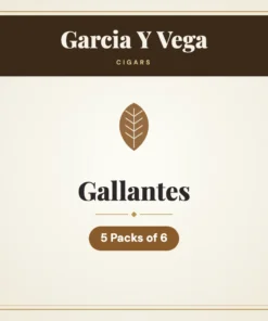 Garcia Y Vega Gallantes Cigars – 5 Packs of 6