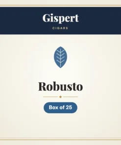Gispert Robusto Cigars – Box of 25