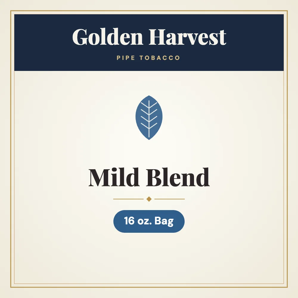 Golden Harvest Mild Blend Pipe Tobacco 16 oz. Bag 1 Golden Harvest Mild Blend Pipe Tobacco 16 oz. Bag