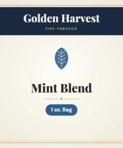 Golden Harvest Mint Blend Pipe Tobacco 1 oz. Bag