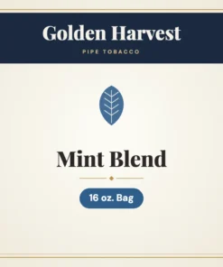 Golden Harvest Mint Blend Pipe Tobacco 16 oz. Bag
