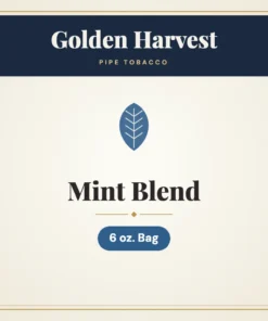 Golden Harvest Mint Blend Pipe Tobacco 6 oz. Bag