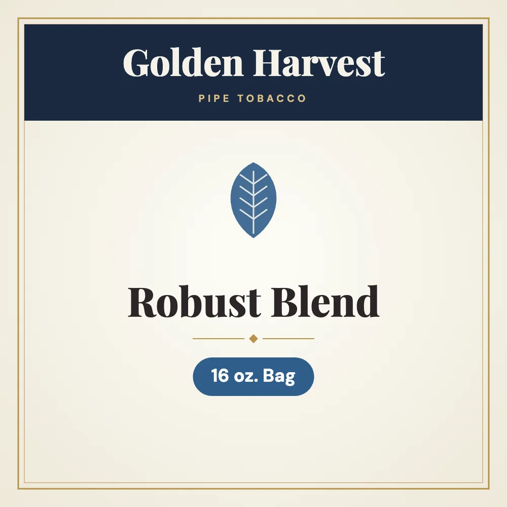 Golden Harvest Robust Blend Pipe Tobacco 16 oz. Bag 1 Golden Harvest Robust Blend Pipe Tobacco 16 oz. Bag