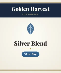 Golden Harvest Silver Blend Pipe Tobacco 16 oz. Bag