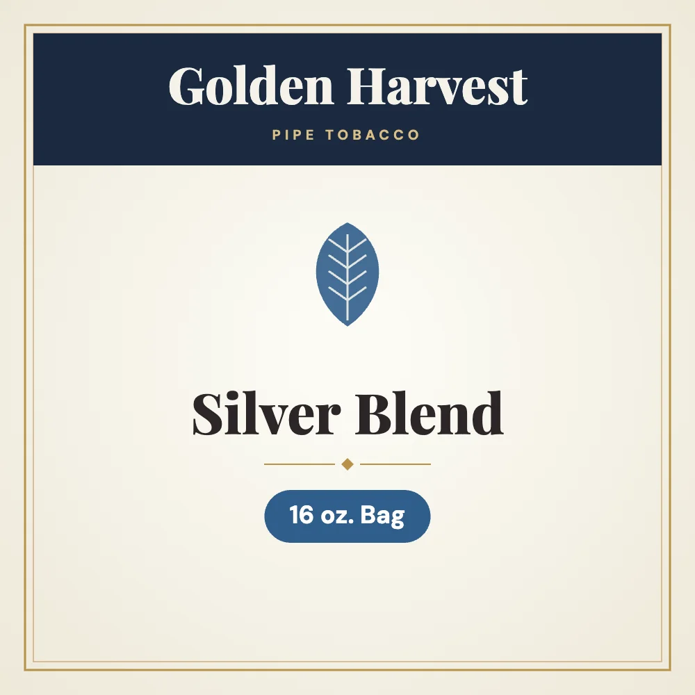 Golden Harvest Silver Blend Pipe Tobacco 16 oz. Bag 1 Golden Harvest Silver Blend Pipe Tobacco 16 oz. Bag
