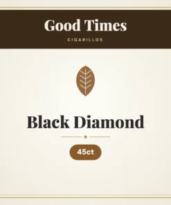 Good Times Black Diamond Cigarillos – 45ct