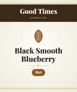 Good Times Black Smooth Blueberry Cigarillos – 15ct