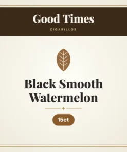 Good Times Black Smooth Watermelon Cigarillos – 15ct