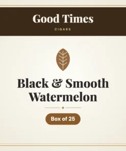 Good Times Black & Smooth Watermelon Cigars – Box of 25
