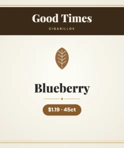 Good Times Blueberry Cigarillos $1.19 – 45ct