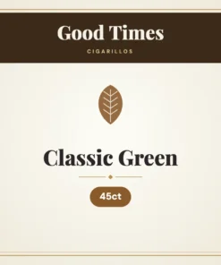Good Times Classic Green Cigarillos – 45ct