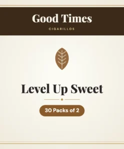 Good Times Level Up Sweet Cigarillos – 30 Packs of 2