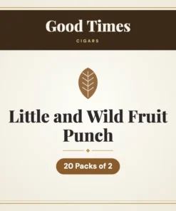 Good Times Little and Wild Fruit Punch Cigars – 20 Packs of 2