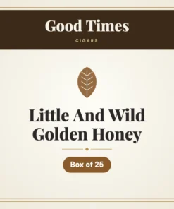 Good Times Little And Wild Golden Honey Cigars – Box of 25