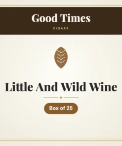 Good Times Little And Wild Wine Cigars – Box of 25