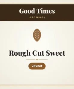 Good Times Rough Cut Sweet Leaf Wraps – 25x2ct
