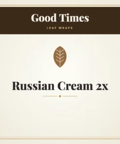 Good Times Russian Cream 2x Leaf Wraps