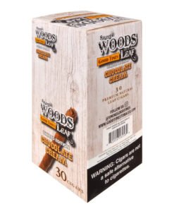 Good Times Sweet Woods Leaf Chocolate Cream Cigars – 6 Packs of 5