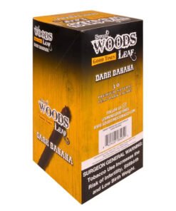 Good Times Sweet Woods Leaf Dark Banana Cigars – 6 Packs of 5