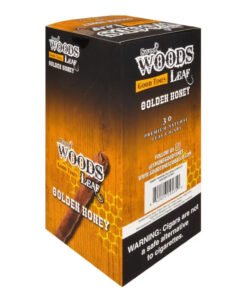Good Times Sweet Woods Leaf Golden Honey Cigars – 6 Packs of 5