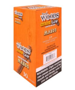Good Times Sweet Woods Leaf Mango Cigars – 6 Packs of 5