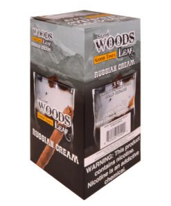 Good Times Sweet Woods Leaf Russian Cream Cigars – 6 Packs of 5