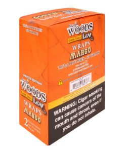 Good Times Sweet Woods Mango Leaf Wraps – 30 Pouches of 2