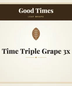 Good Times Time Triple Grape 3x Leaf Wraps
