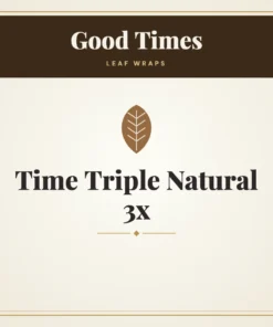 Good Times Time Triple Natural 3x Leaf Wraps