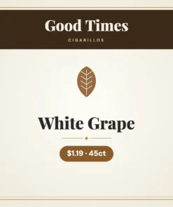 Good Times White Grape Cigarillos $1.19 – 45ct