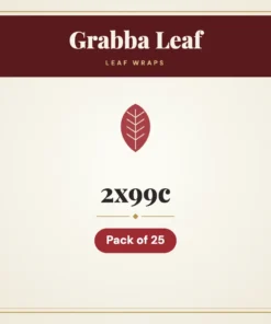 Grabba Leaf 2x99c Leaf Wraps – Pack of 25